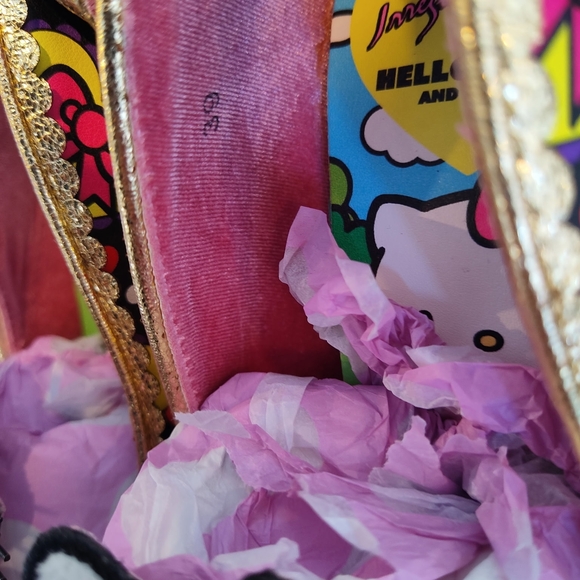Irregular Choice Pink and Purple Hello Kitty Heels - Picture 7 of 8